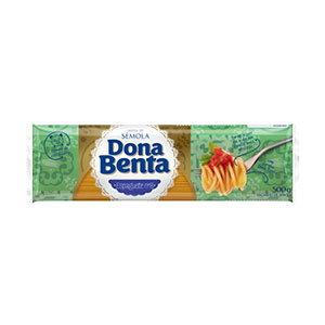 Massa Espaguete Sêmola Dona Benta