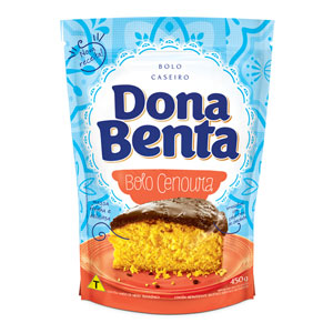 Mistura para Bolo Dona Benta<br>Linha Caseiros<br> Cenoura
