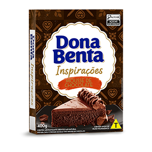 Mistura para Bolo Dona Benta <br> Linha Inspirações <br>Mousse de Chocolate