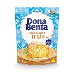 Bolo de Fubá - Farinha Dona Maria