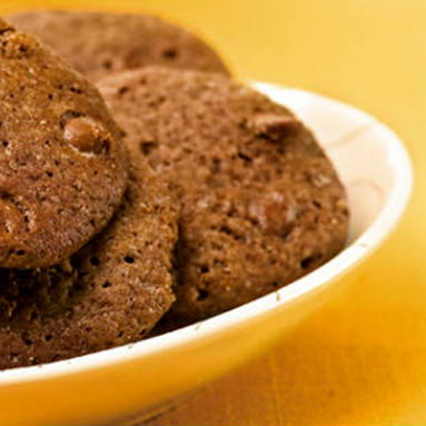 Cookie Natalino de Chocolate