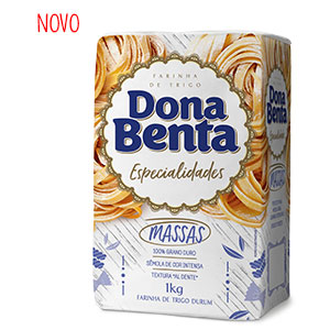 Farinha de Trigo Dona Benta</br> Linha Especialidades</br> Massas