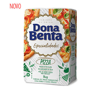 Farinha de Trigo Dona Benta</br>Linha Especialidades</br>Pizza