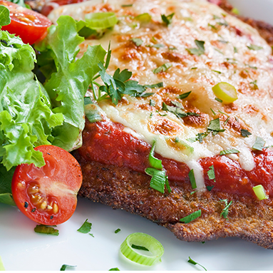 Bife à Parmegiana