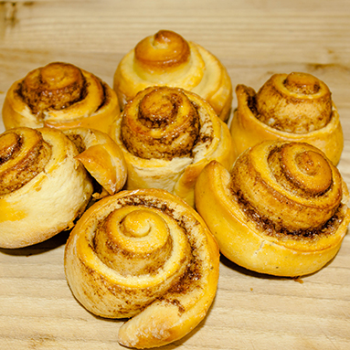 Cinamon Rolls de banana