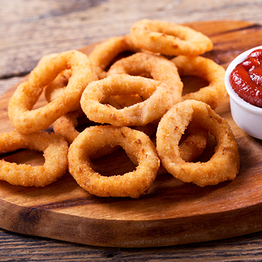 Onion Rings na Cerveja