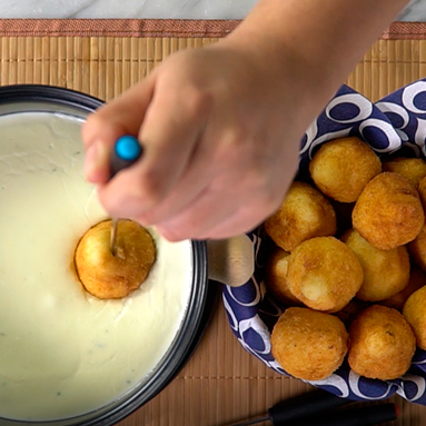 Fondue de coxinha