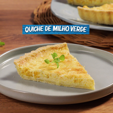 Quiche de Milho Verde